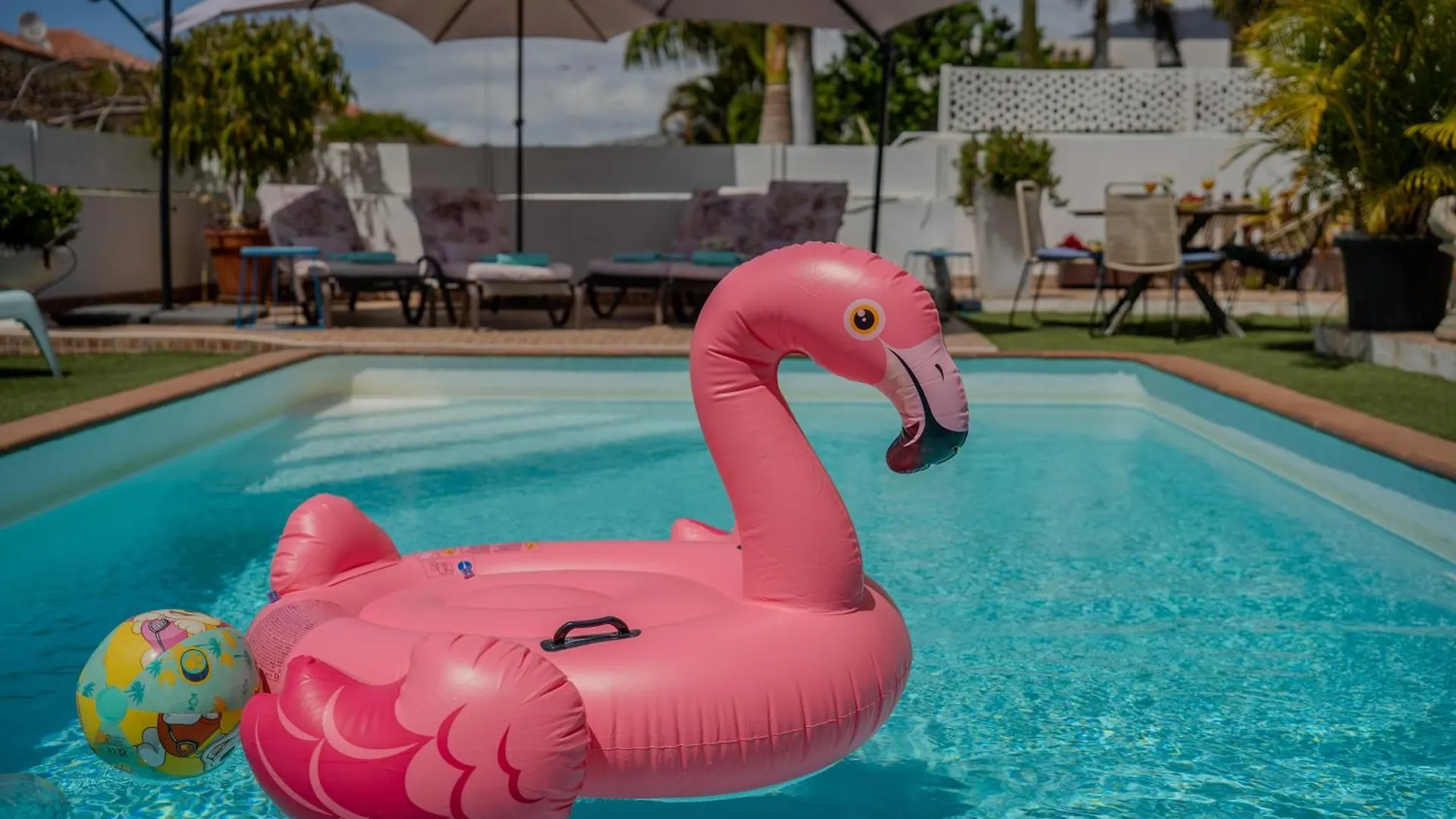 Bungalow Apartment With Private Pool & Ocean Views Costa Adeje  Spain