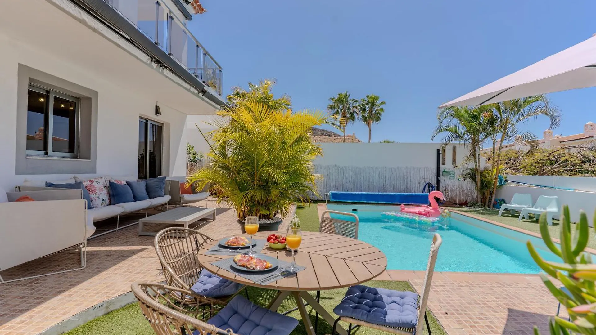 Bungalow Apartment With Private Pool & Ocean Views Costa Adeje